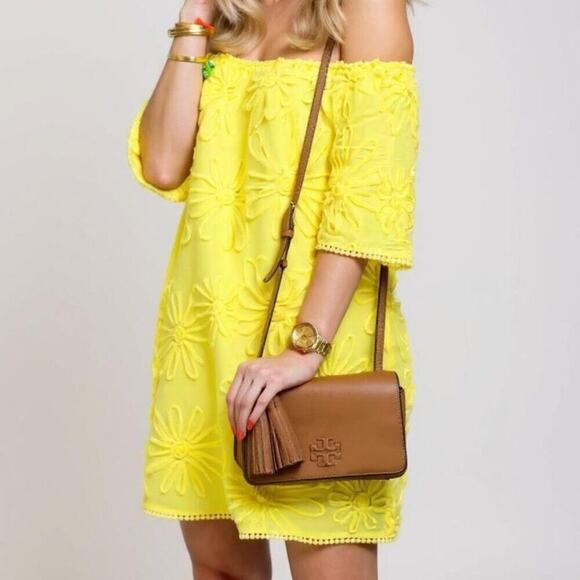 BB Dakota Marnie Yellow Floral Mini S NWT - Picture 4 of 16